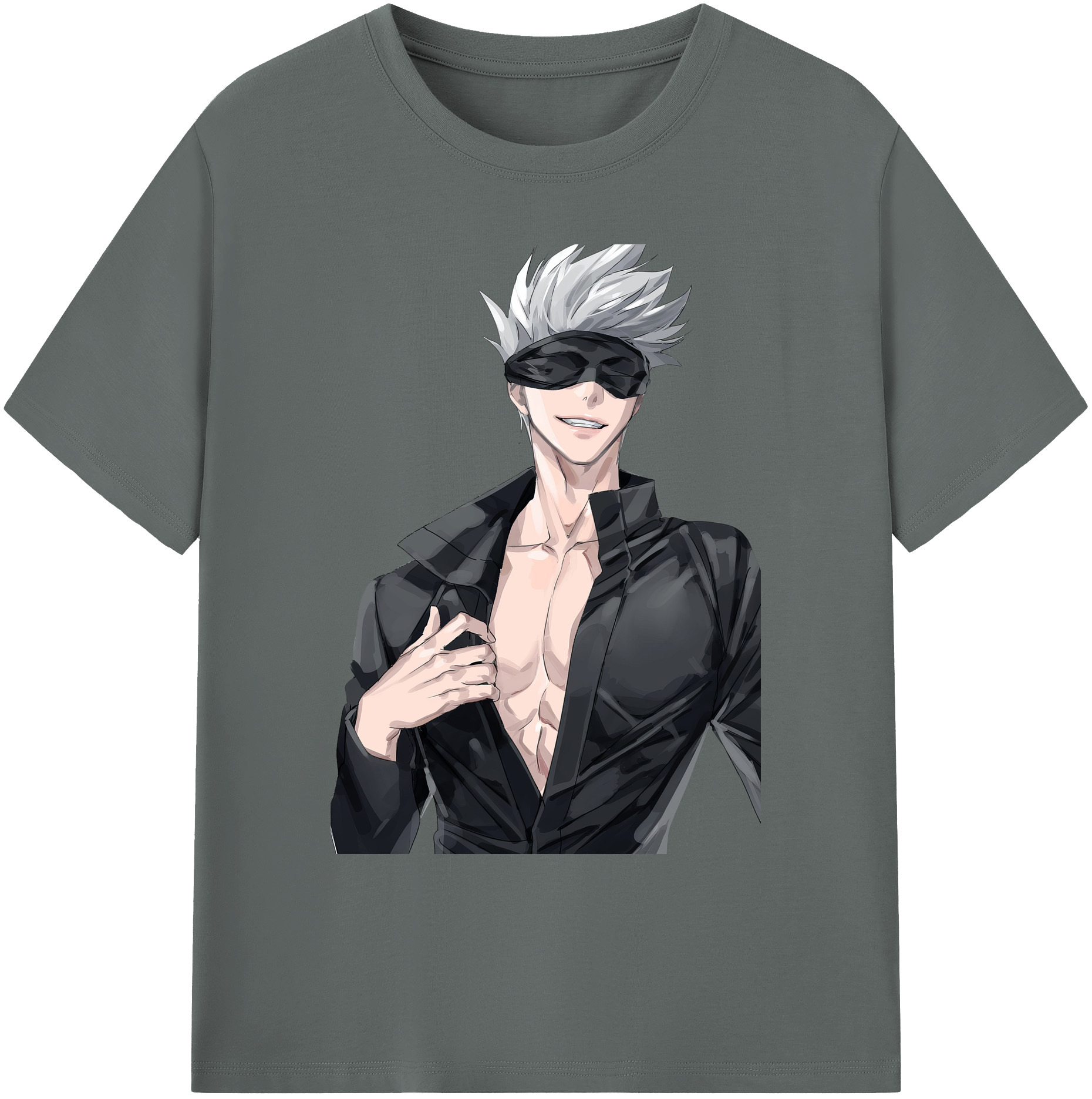 （画像用） 呪術廻戦 Jujutsu Kaisen 綿100％ メンズ半袖Tシャツ｜肌触りやわらか＆通気性